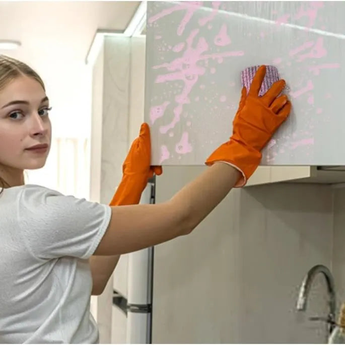 30Pièces Tampon Jex avec Savon,Tampons à récurer en Laine d'acier,Éponges à récurer,Tampons à récurer pré-savonnés pour Nettoyer