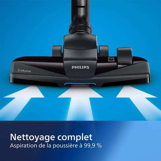 Aspirateur Traineau sans sac PHILIPS PowerPro Compact - FC9332/09 - 900W - Filtre Allergy H13 - Classe énergétique A