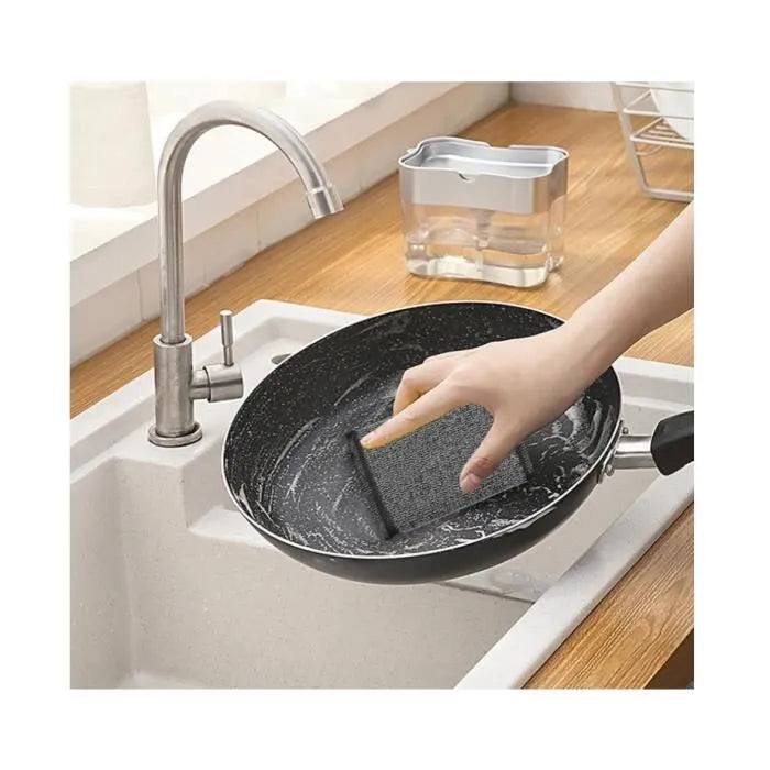 Épurateur de Vaisselle en Fil métallique, tampons à récurer Anti-Rayures, 6 tampons de Lavage Anti-Rayures, Éponges de Cuisine